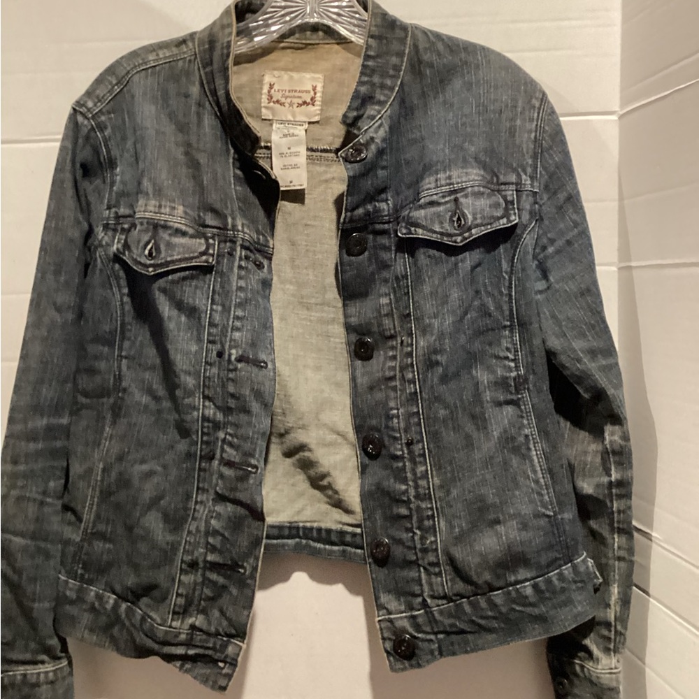 Levi's Strauss Signature Denim Button up Jacket Size Medium